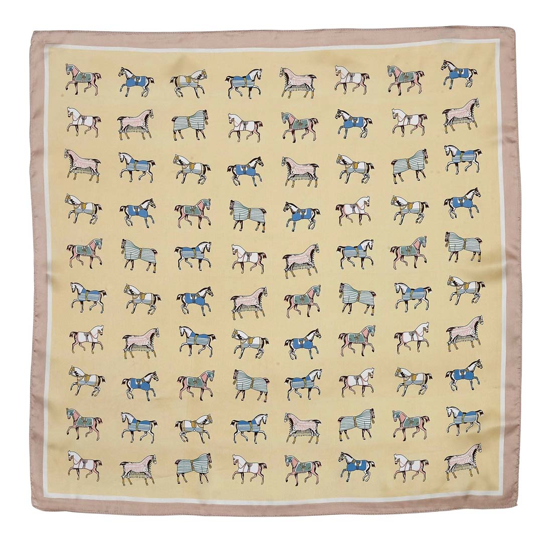 AWST Int'l Mini Horses in Blankets Scarf