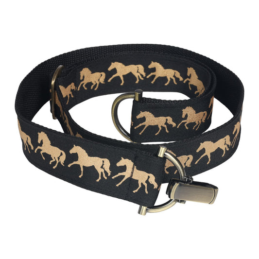 AWST Int'l Lila Galloping Horses Belt