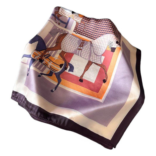 AWST Int'l Horses in Blankets Scarf - JPC Equestrian.com