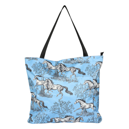 AWST Int'l Lila Toile Tote Bag -  JPC Equestrian.com