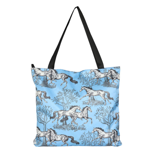 AWST Int'l Lila Toile Tote Bag -  JPC Equestrian.com
