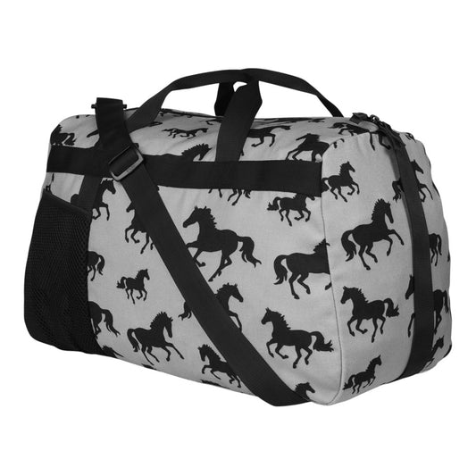 AWST Int'l Lila Silhouette Horse Duffle - JPC Equestrian.com