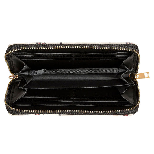 AWST Int'l "Lila" Horses All Over Clutch Wallet