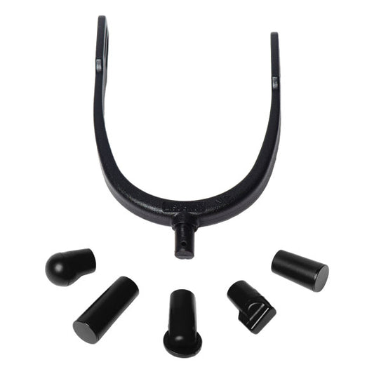 Polymar Kit Hotspur Compositi Black 5 In 1 (Pair Of Spurs + 5 Interchangeable Heads) - JPC Equestrian.com