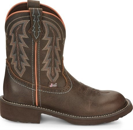 Justin Gypsy® Women's Lyla Round Toe Bay Brown Western Boot