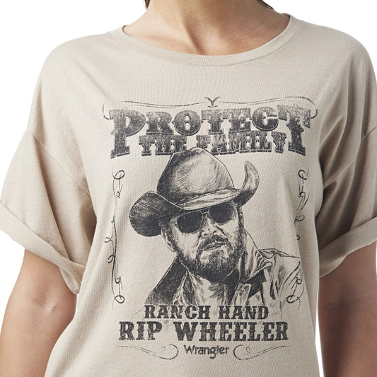 Yellowstone by Wrangler Ladies Rip Wheeler Oversized T-Shirt