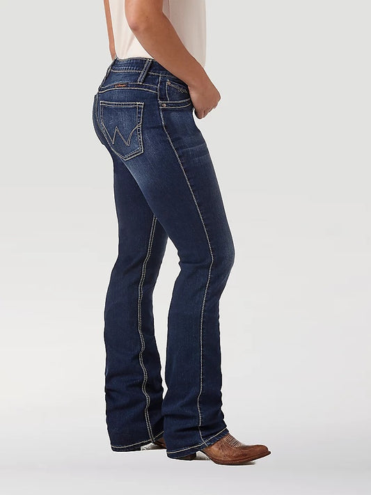 Wrangler Women's The Ultimate Riding® Jean - Q-Baby- Dark Blue