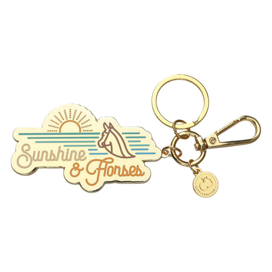 Dapplebay Sunshine & Horses - Keychain