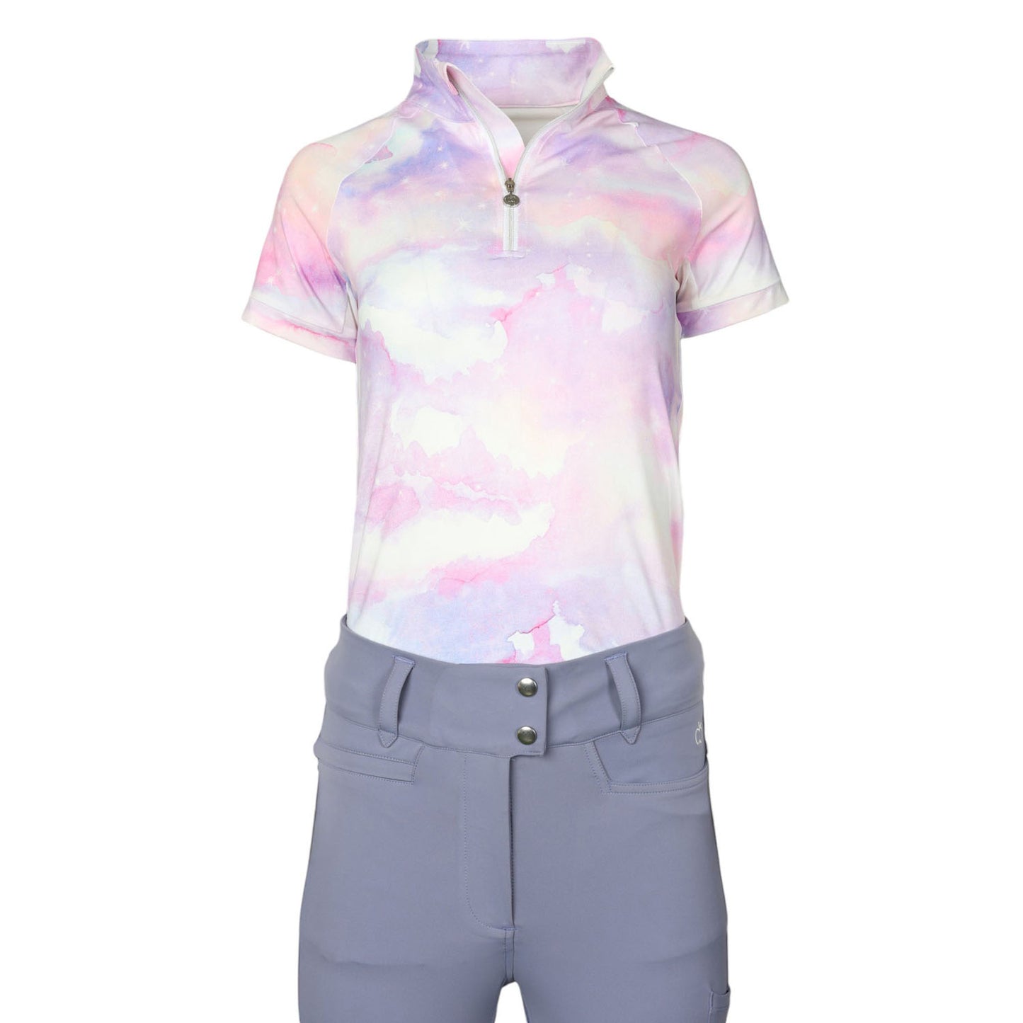 Dapplebay Lavender Haze 1/4 Zip Light Riding Top - JPC Equestrian.com