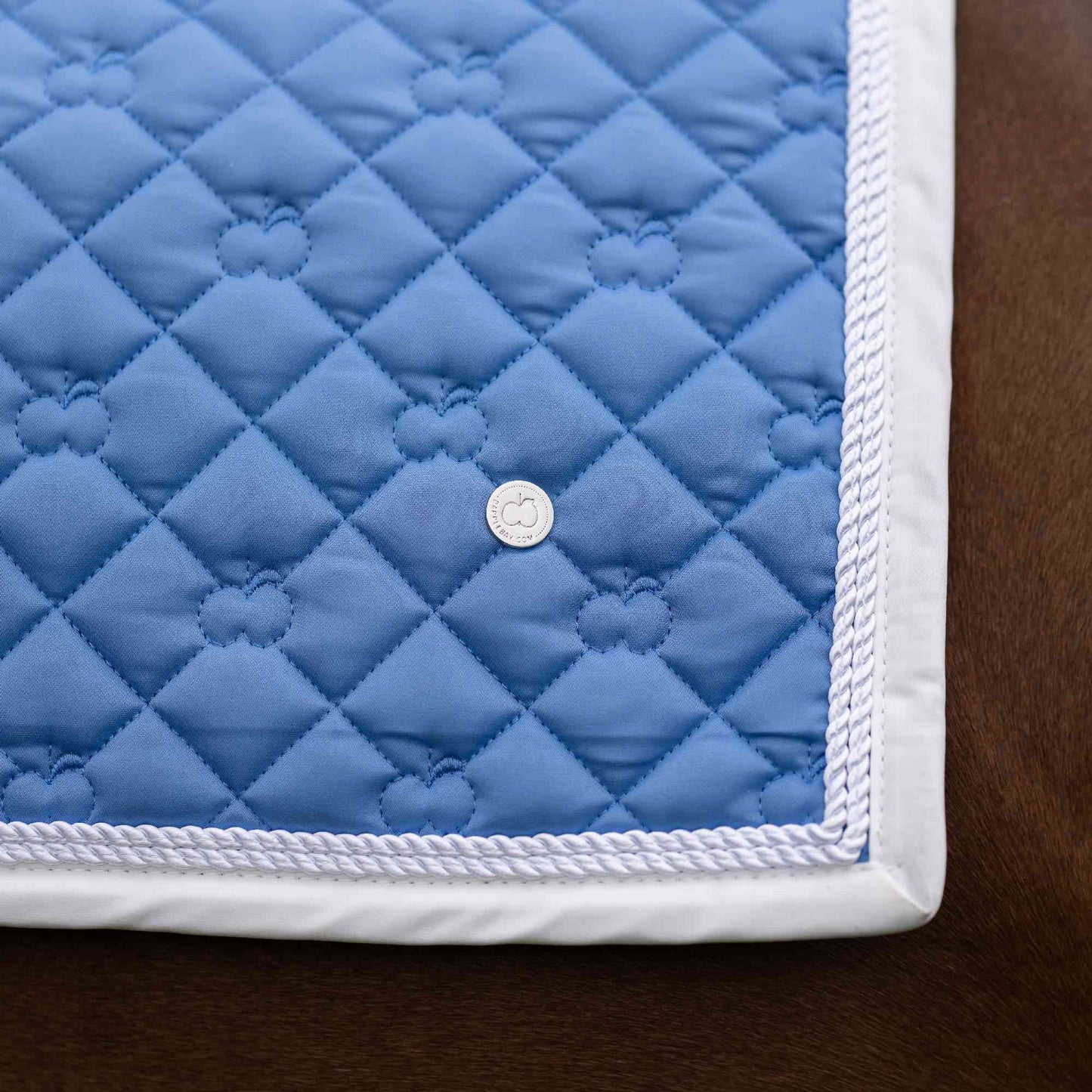Dapplebay Sport Dressage Saddle Pad - French Blue - JPC Equestrian.com