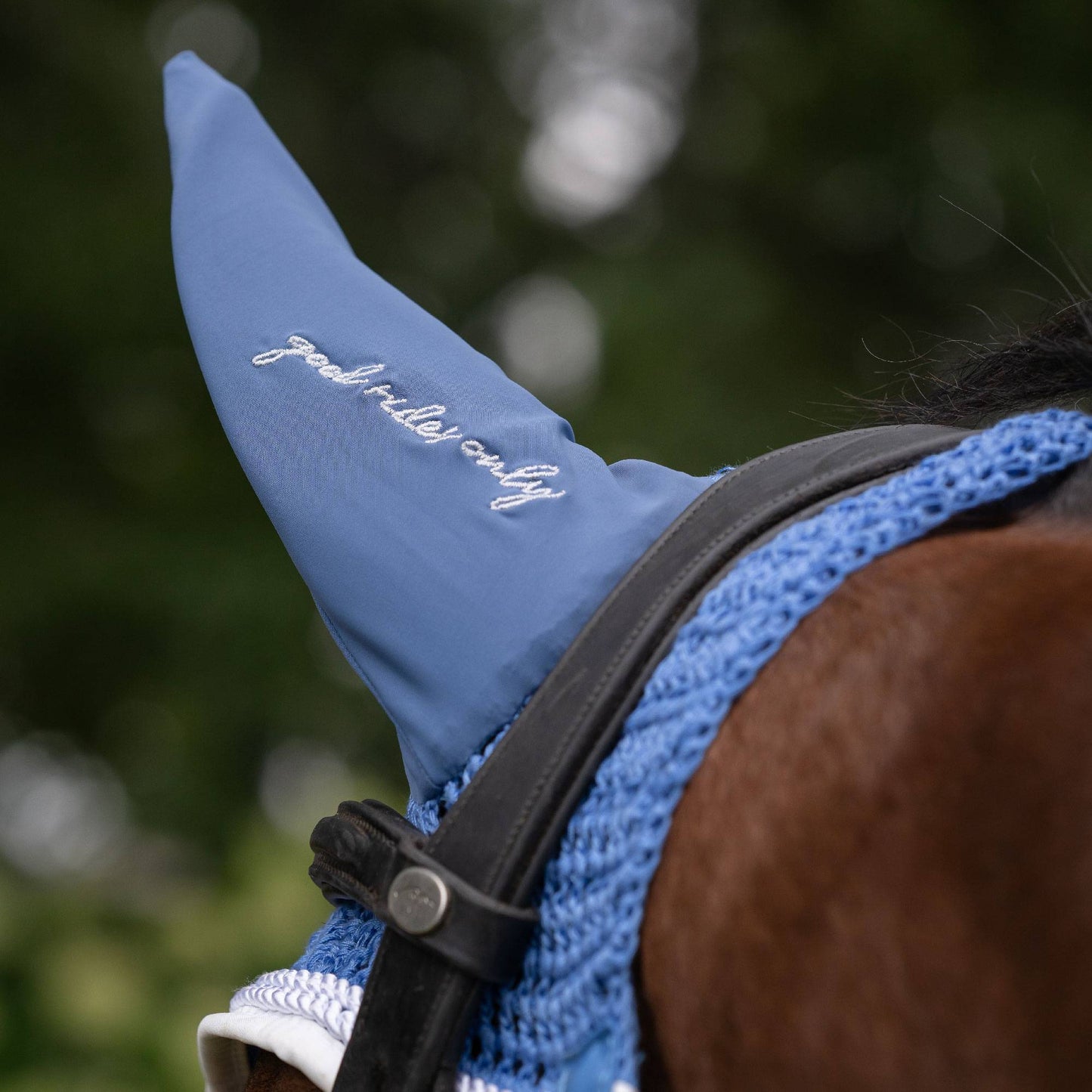Dapplebay Sport Fly Veil - French Blue - JPC Equestrian.com
