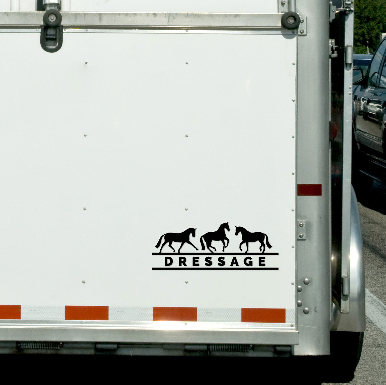 Dapplebay Eventer - Vinyl Decal-Black - JPC Equestrian.com