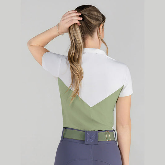 Dapplebay Lady 1/4 Zip SS Show Top