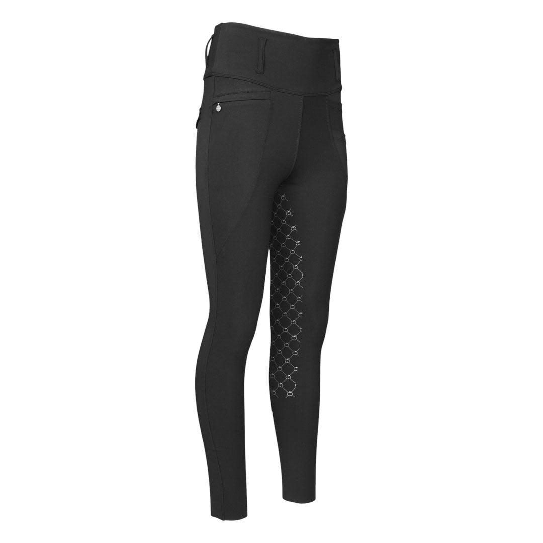 Dapplebay Essential Full Seat Tights-Black- JPC Equestrian.com