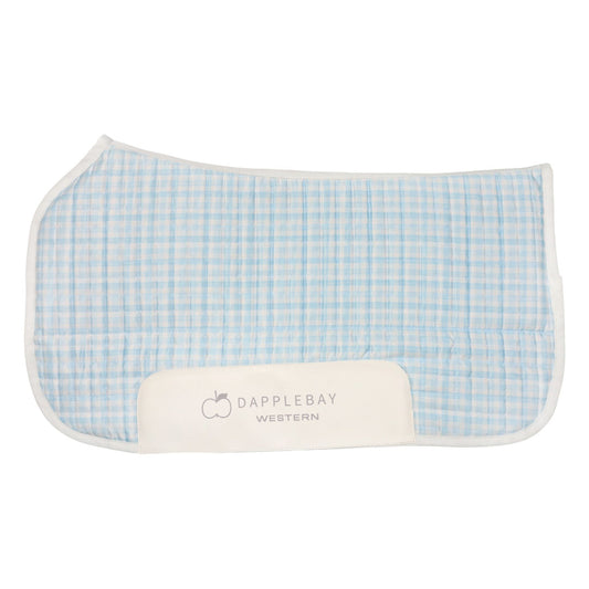 Dapplebay Gingham Western Saddle Pad - JPC Equestrian.com