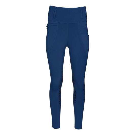 Dapplebay Equestrian Toile Essential Tights-Navy