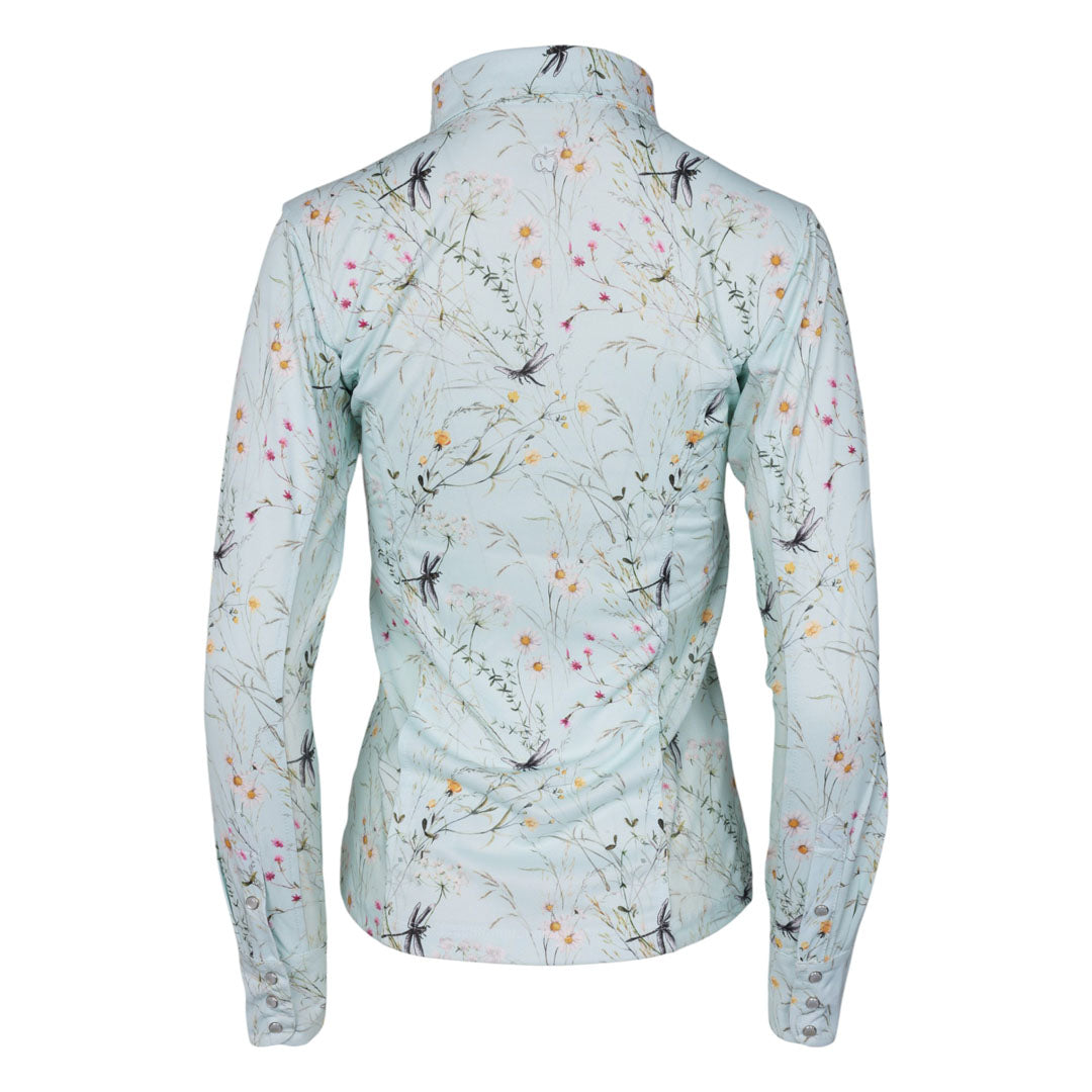 Dapplebay Dragonfly Meadow Button Down Western Shirt