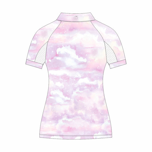 Dapplebay Kids Lavender Haze 1/4 Zip - Short Sleeve