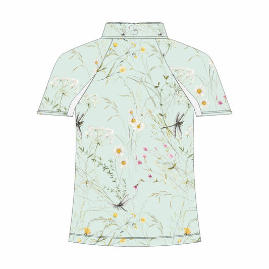 Dapplebay Kids Dragonfly Meadow 1/4 Zip - Short Sleeve