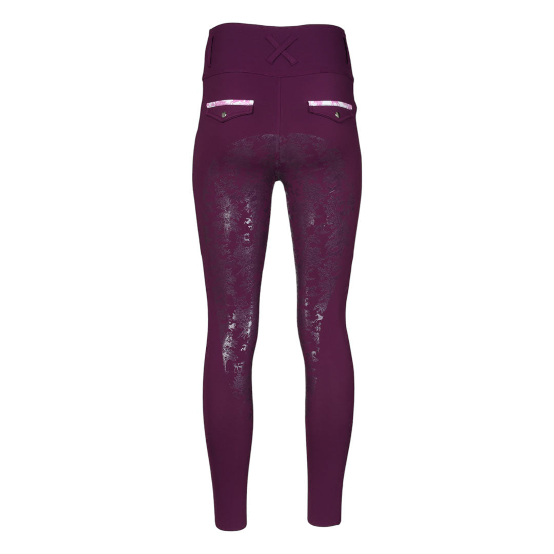 Dapplebay Kids Equestrian Toile Essential Tights - JPC Equestrian.com