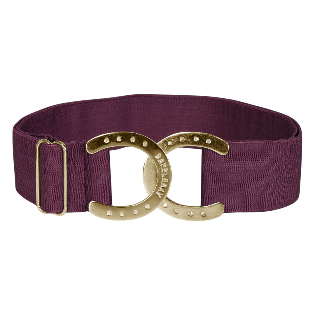 Dapplebay Horse Shoe Elastic Belt - JPC Equestrian.com