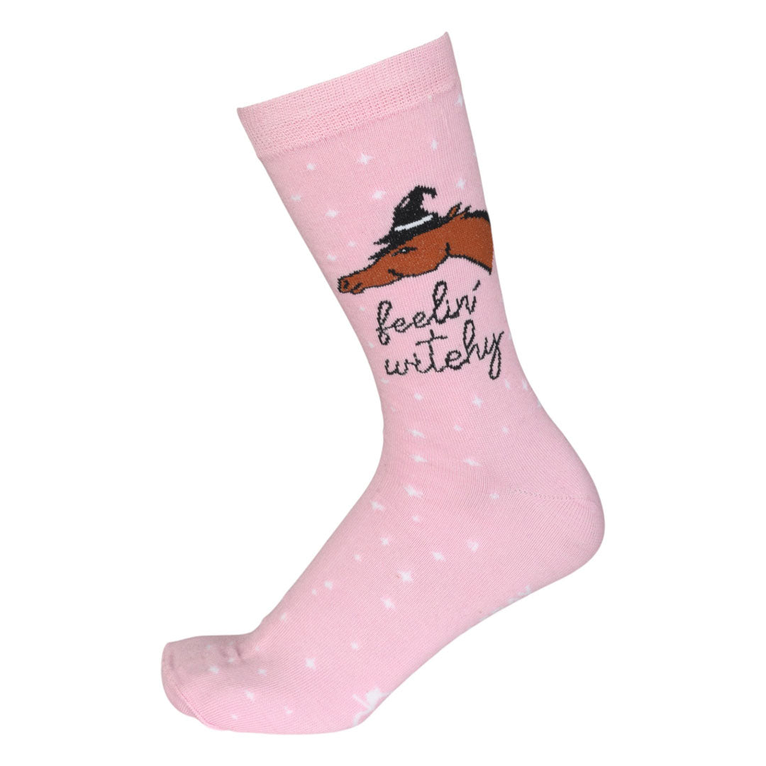 Dapplebay Feelin' Witchy Knit Crew Socks