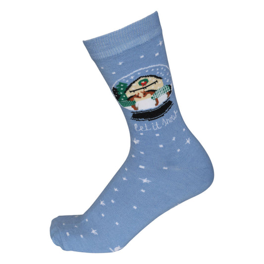 Dapplebay Let It Snow Knit Crew Socks - JPC Equestrian.com