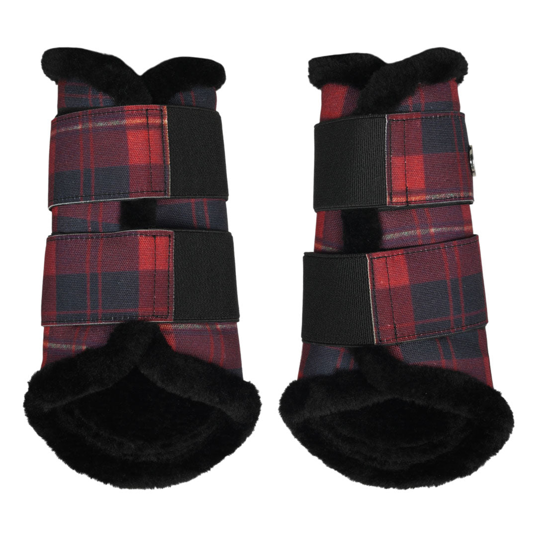 Dapplebay Holiday Plaid Brush Boots-JPC Equestrian.com