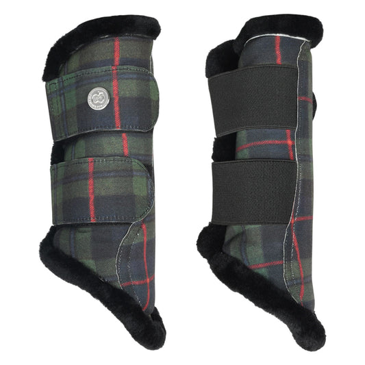 Dapplebay Holiday Plaid Brush Boots-JPC Equestrian.com