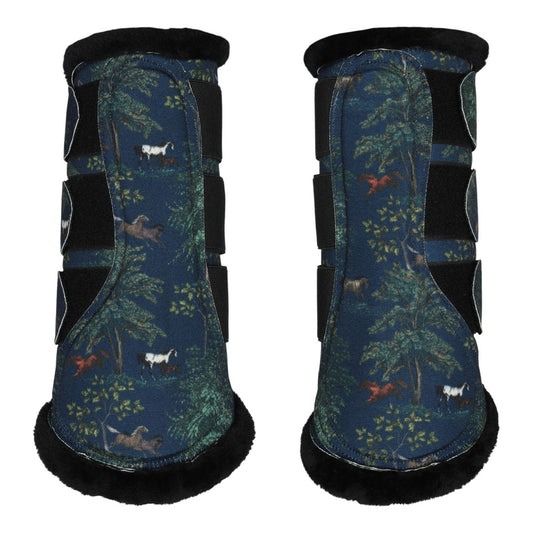 Dapplebay Autumn Toile Brush Boots