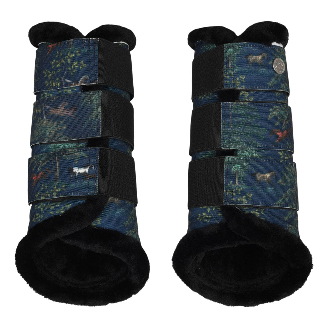 Dapplebay Autumn Toile Brush Boots