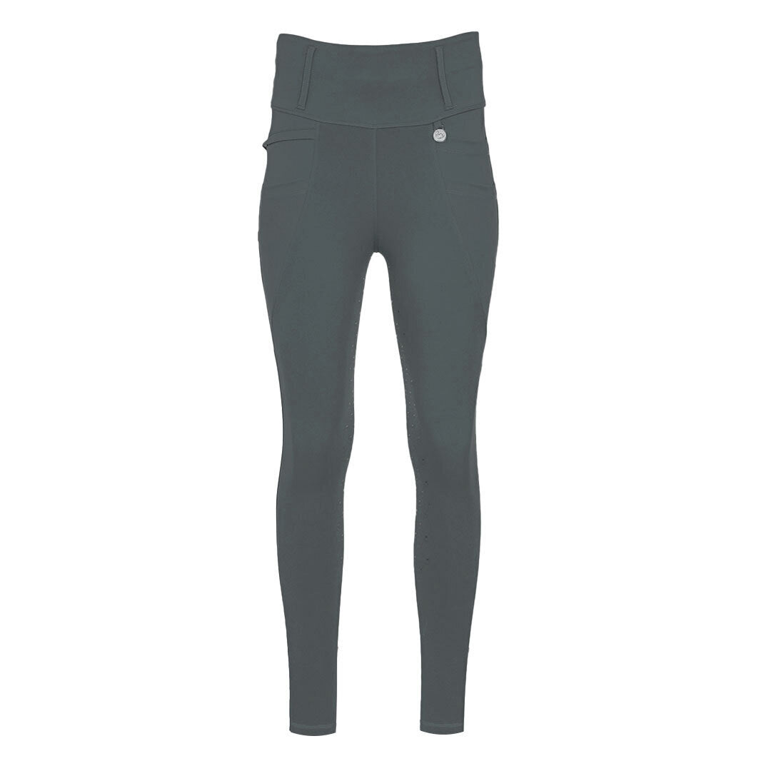 Dapplebay Winter Essential Silicone Full Seat Tights-Graphite