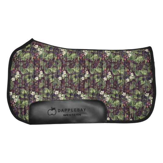 Dapplebay Blackberry Daze Western Saddle Pad - JPC Equestrian.com