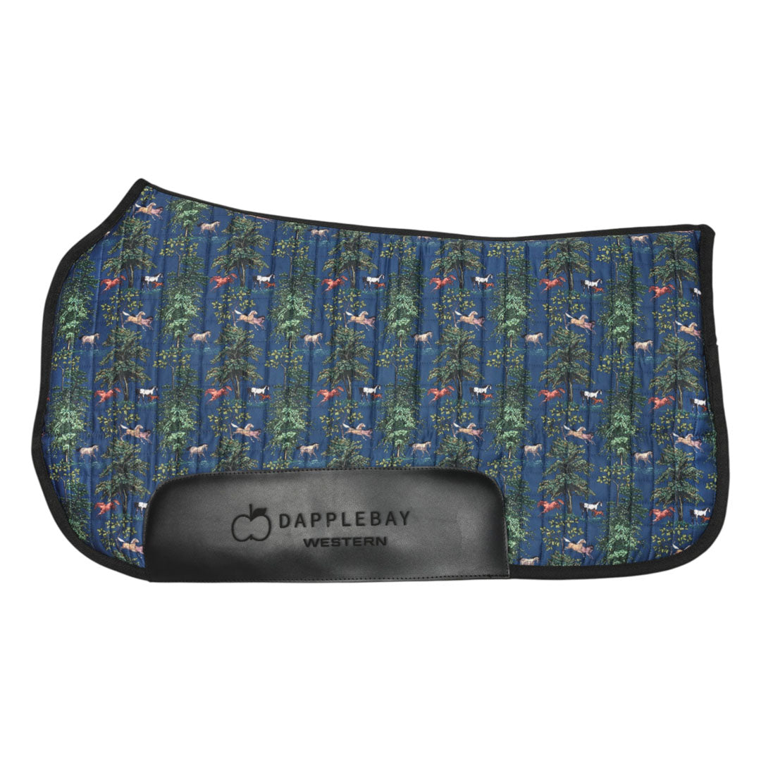 Dapplebay Autumn Toile Western Saddle Pad - JPC Equestrian.com