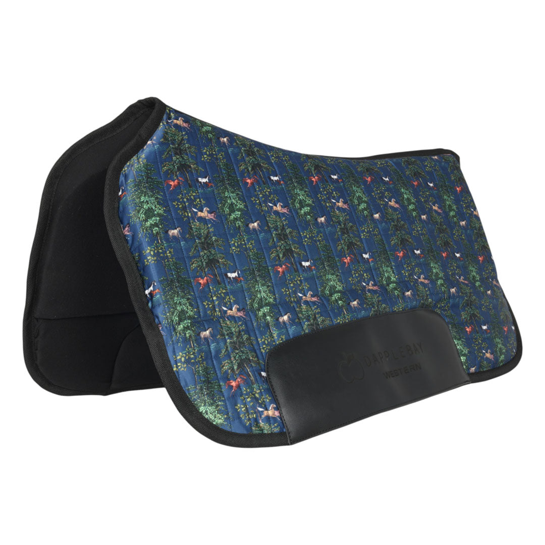 Dapplebay Autumn Toile Western Saddle Pad - JPC Equestrian.com