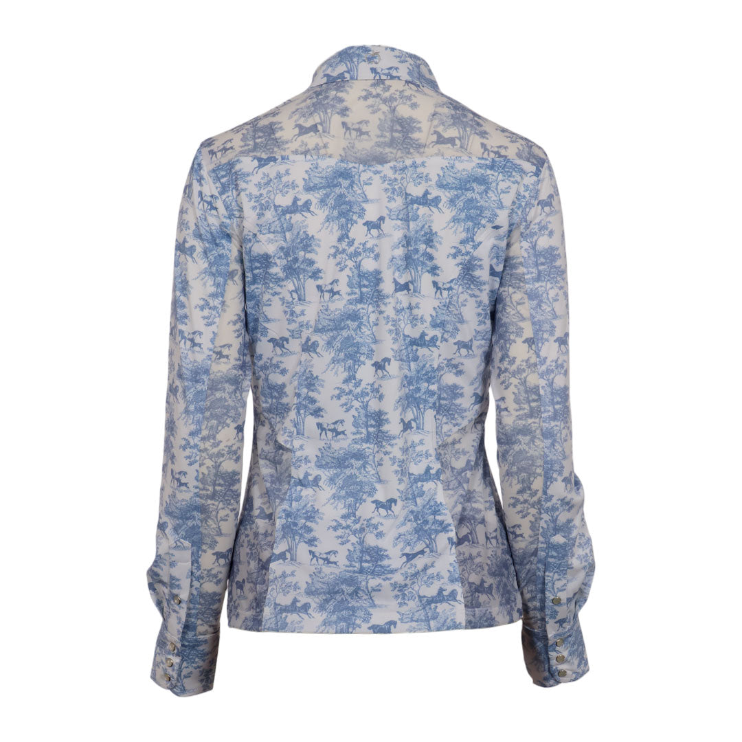Dapplebay Equestrian Toile Western Riding Top-Moonrise