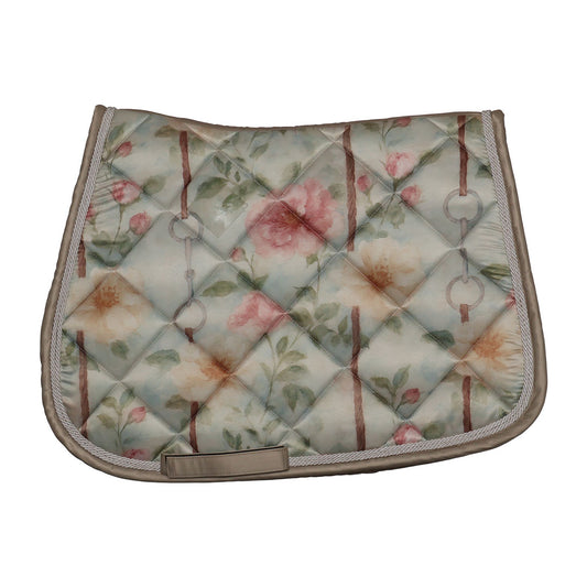 Dapplebay Vintage Floral Pony Saddle Pad