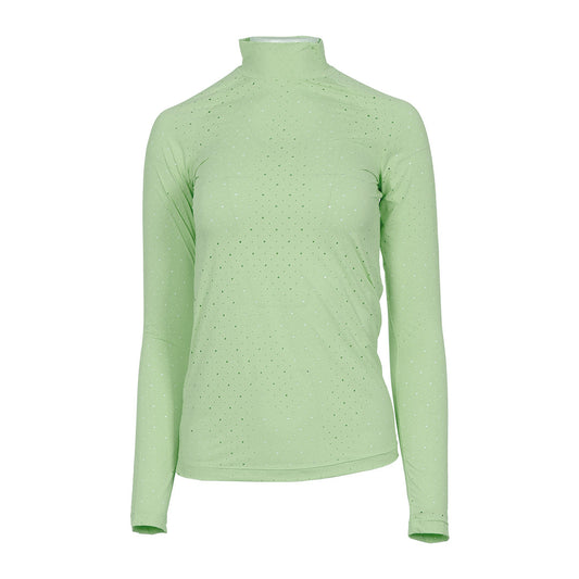 Dapplebay Aircut Mock Neck LS Top