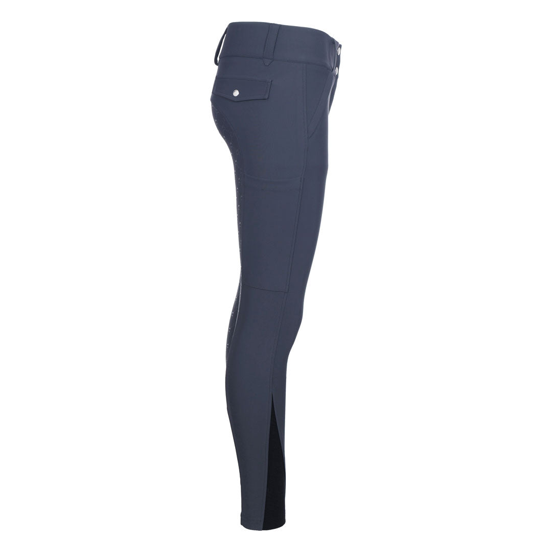 Dapplebay Sport Silicone Full Seat Breeches-Purple Dusk