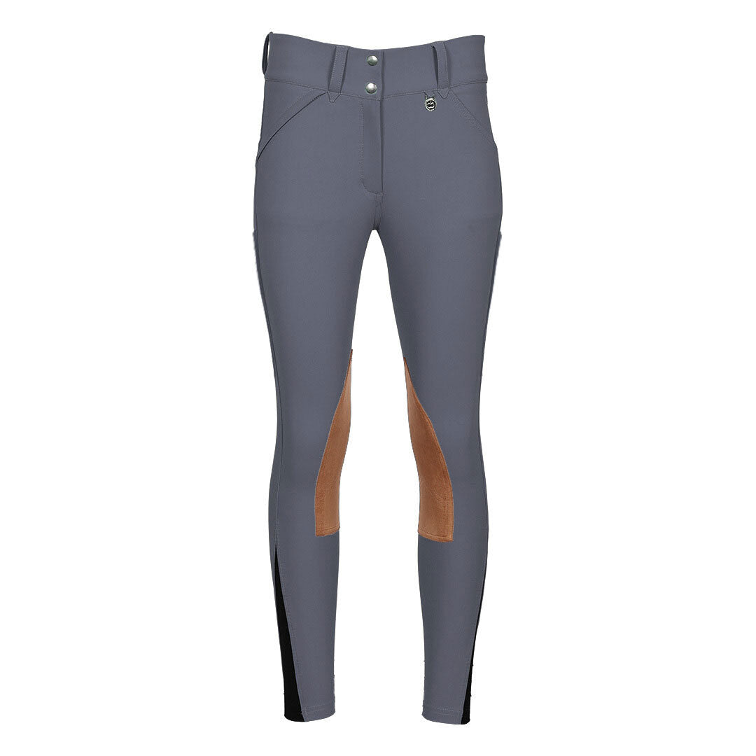 Dapplebay Sport Suede Knee Patch Breeches-Purple Dusk