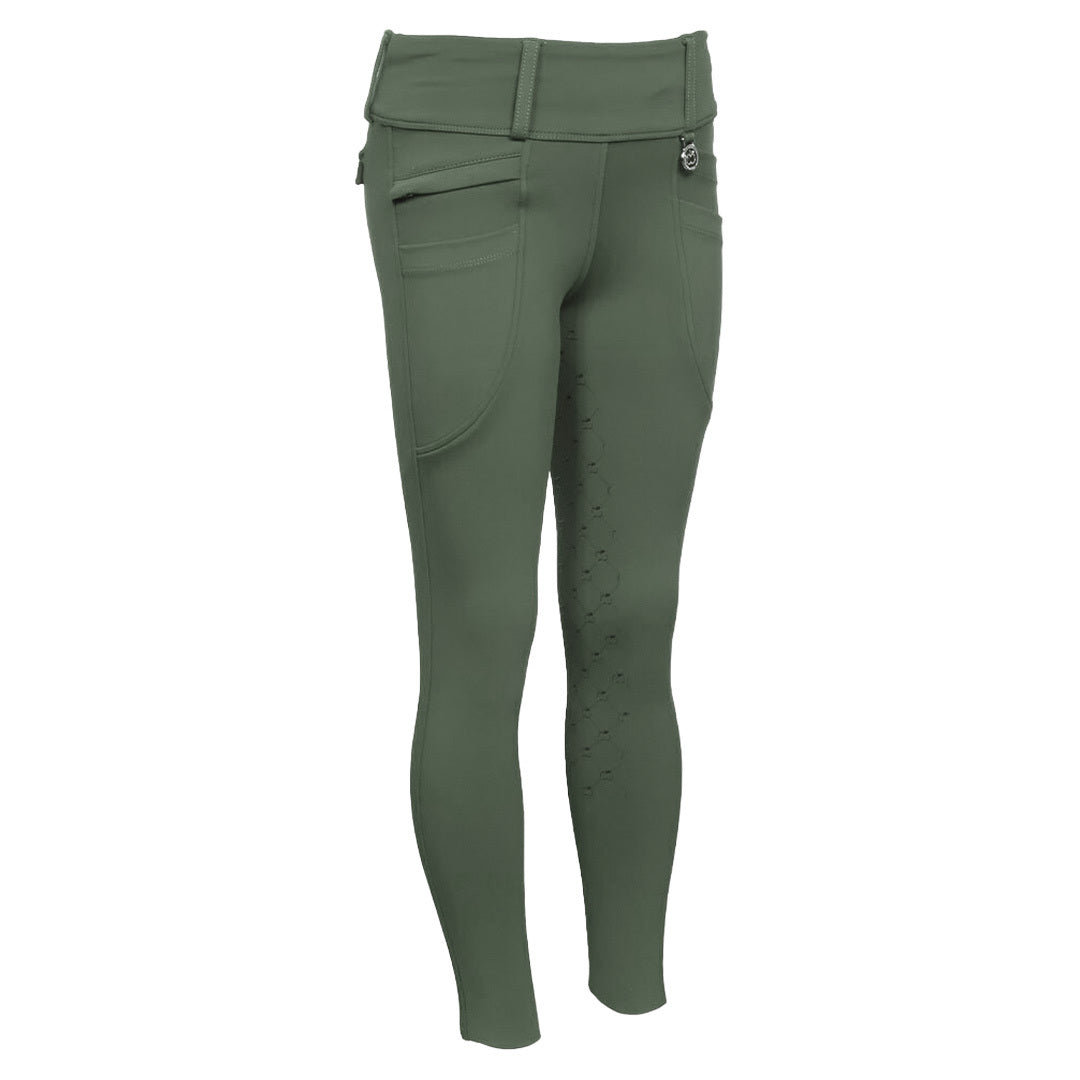 Dapplebay Kids Essential Silicone Full Seat Tights-Rosemary