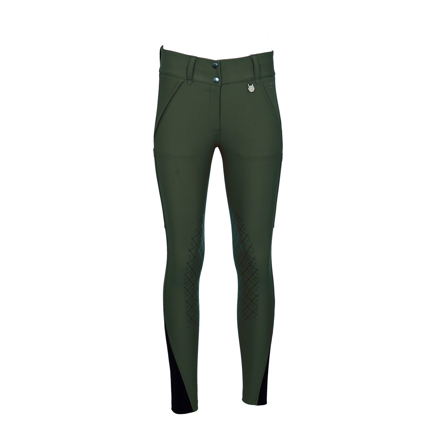 Dapplebay Sport Silicone Knee Patch Breeches-Rosemary