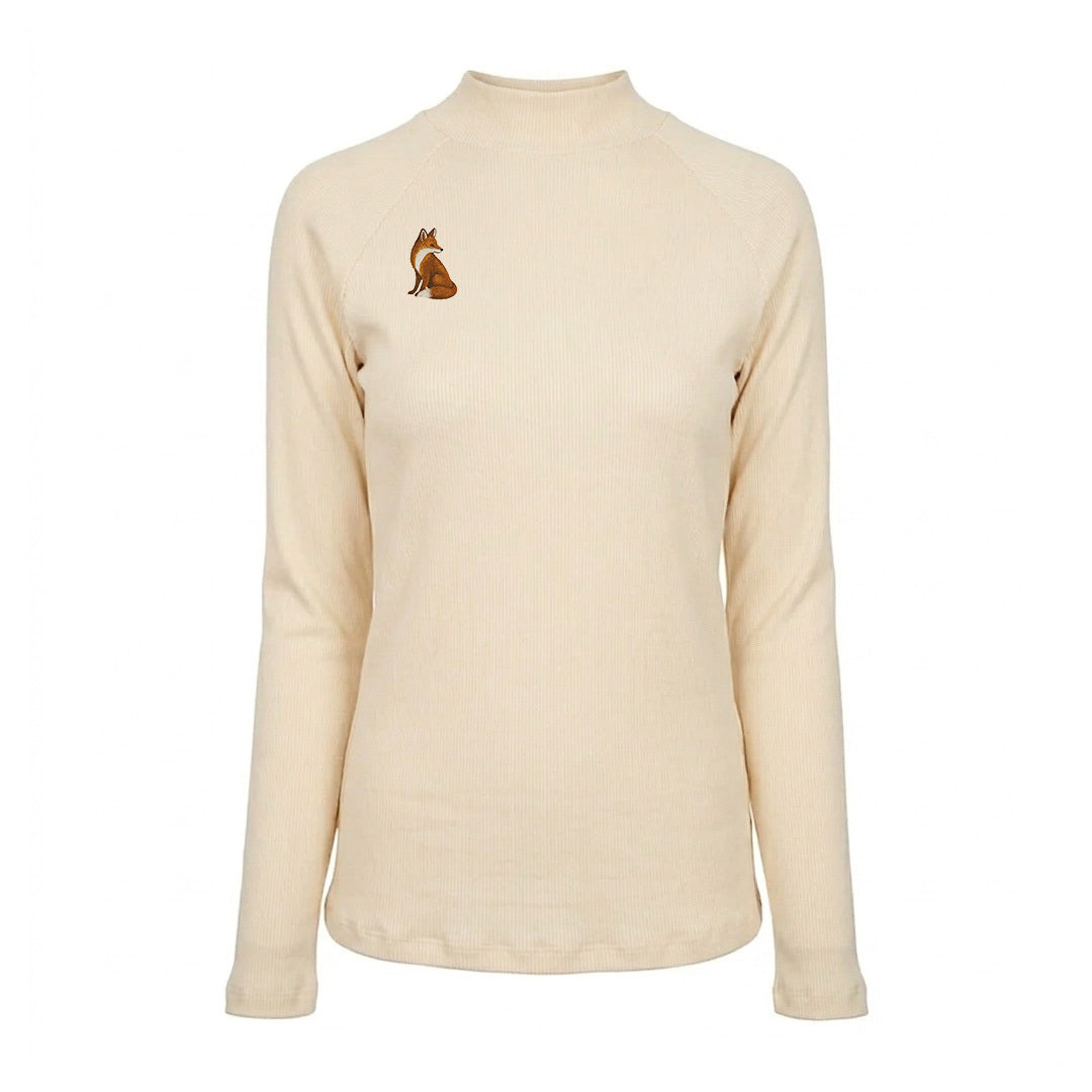 Dapplebay Heirloom Mock Neck-Cream