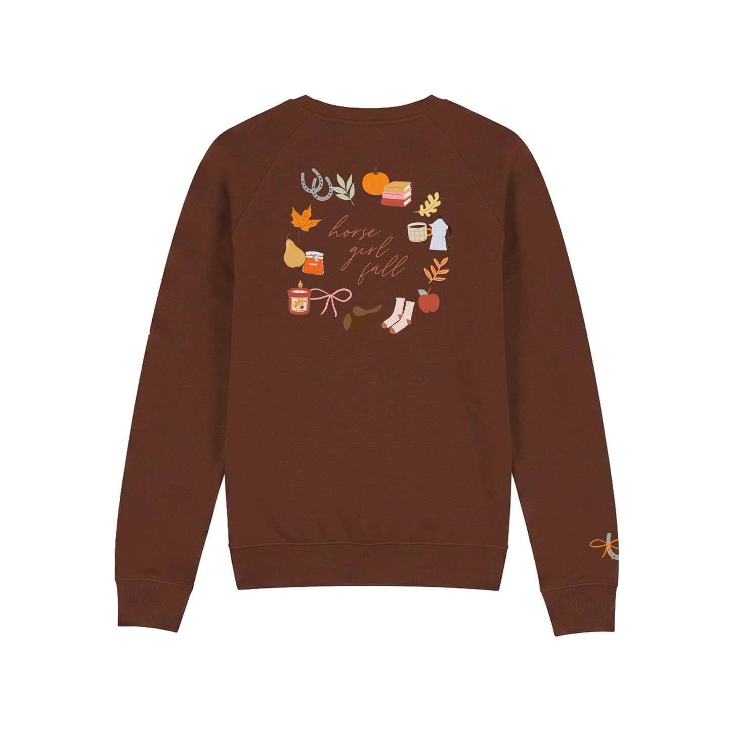 Dapplebay Kids Horse Girl Fall Sweatshirt
