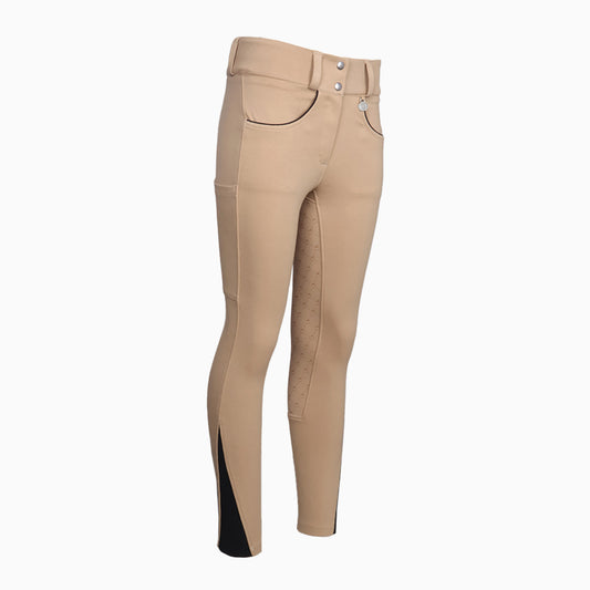 Dapplebay Pro Naturals Full Seat Breech-Heritage Tan
