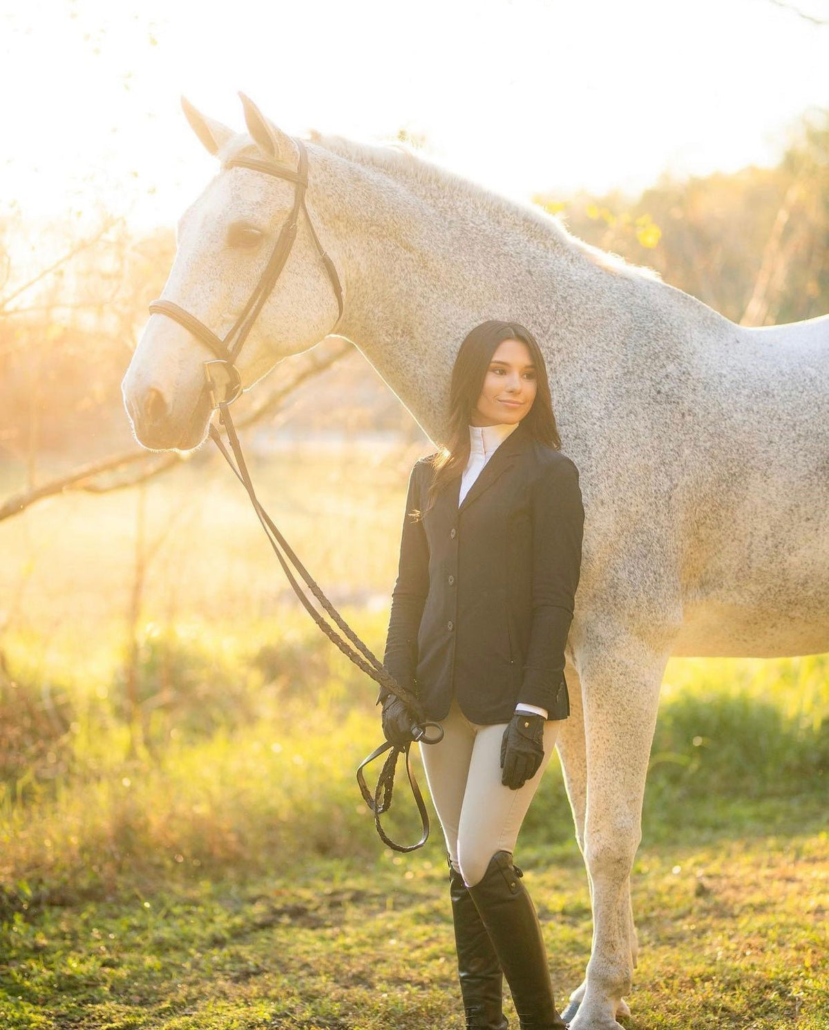 RJ Classics Ladies Aerial 37.5 Short Sleeve Show Shirt - Breeches.com