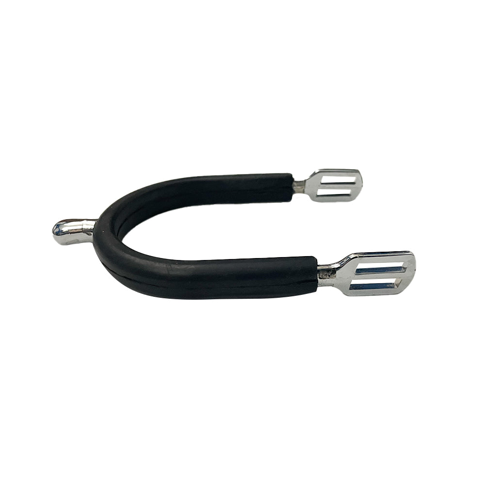 TuffRider Men's Rubber Covered Spurs With Strap- JPC Equestrian.com
