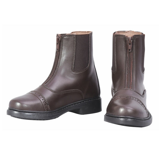 TuffRider Kid's Front-zip Paddock Boots