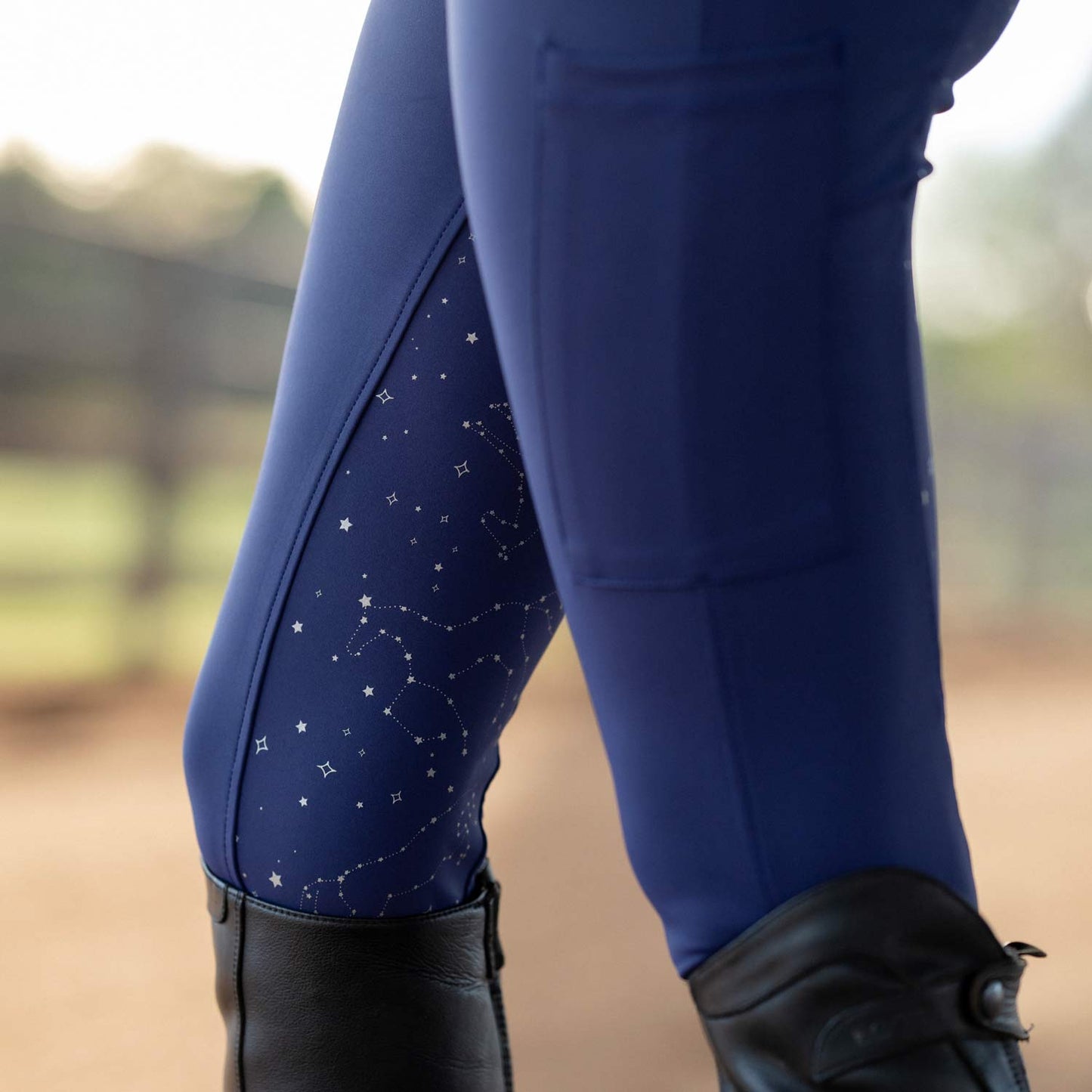 Dapplebay Constellation Compression Breeches- Navy