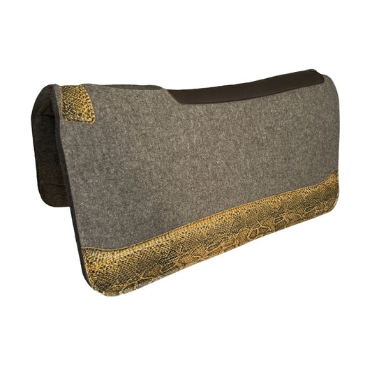 TuffRider Bedrock Wool Felt Saddle Pad-1"